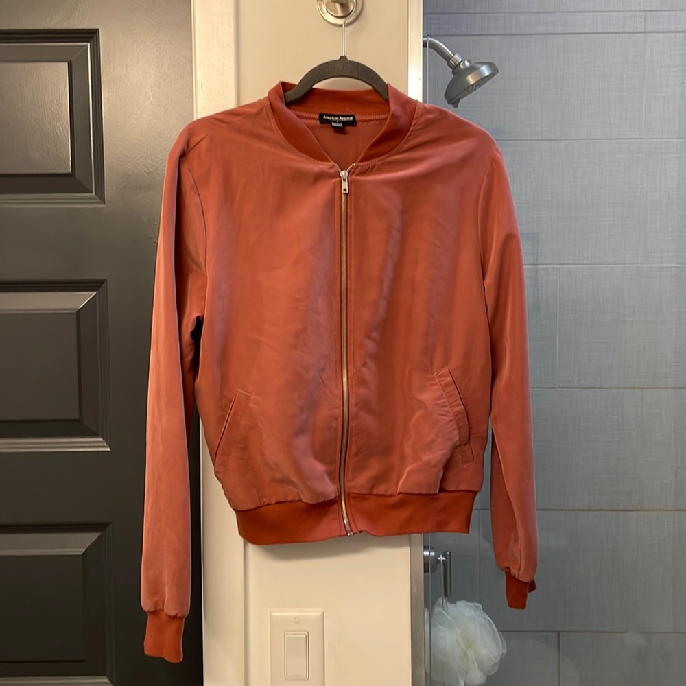 American apparel bomber jacket